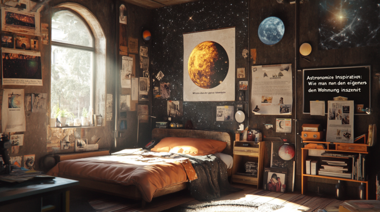 Astronomische Inspiration: Wie man den Zauber des Himmels in der eigenen Wohnung inszeniert